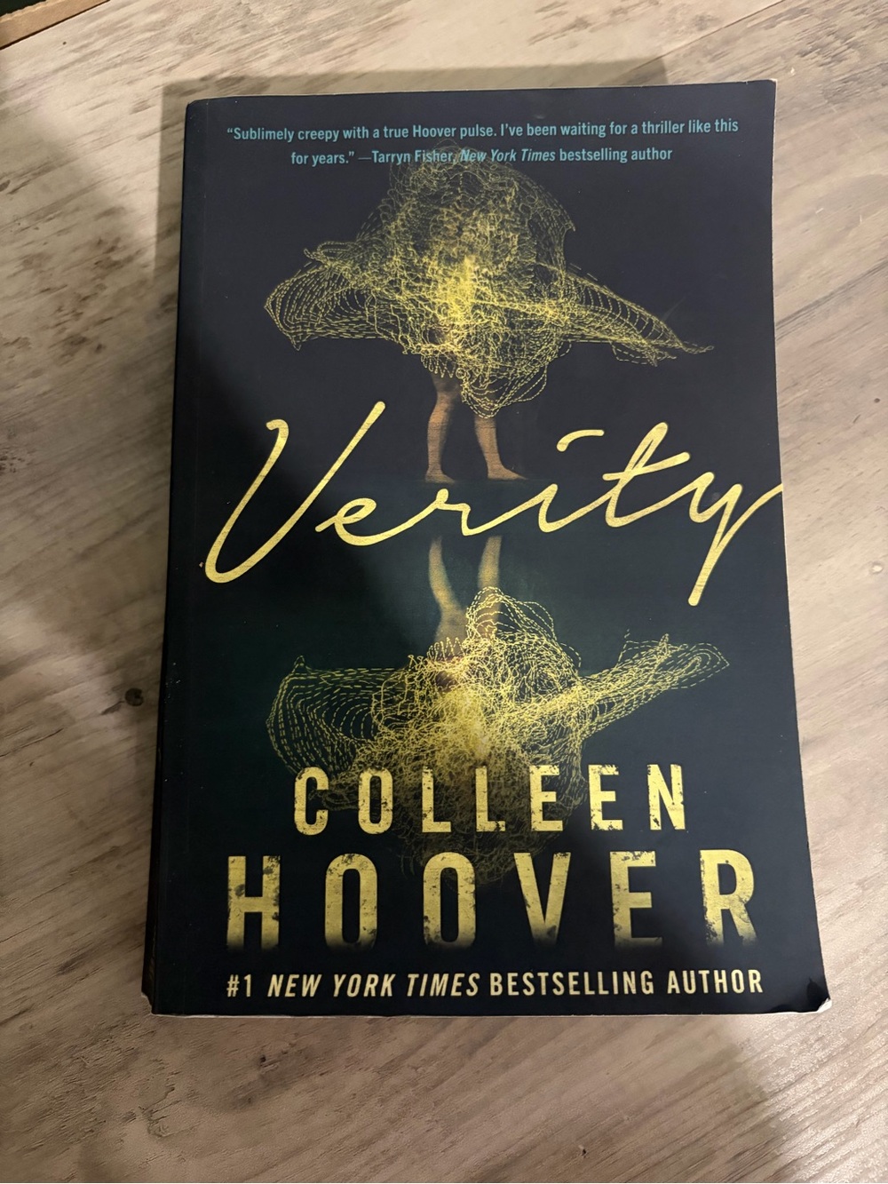 Verity by Colleen Hoover Paperback Psychological Thriller